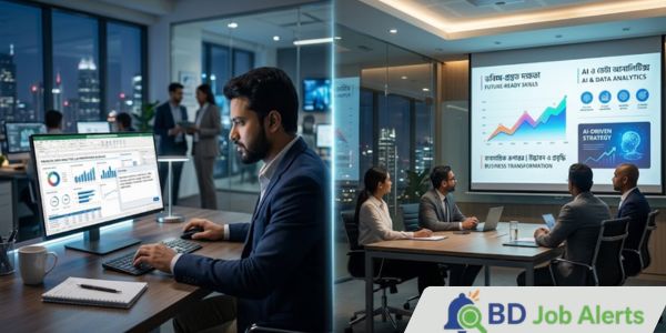 ডিজিটাল দক্ষতা ও ফ্রিল্যান্সিং: এক্সেল, এআই ও প্রেজেন্টেশন